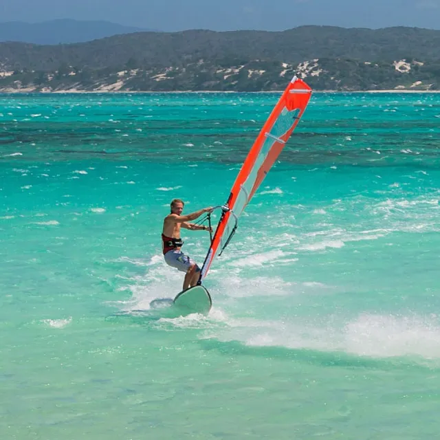 Charter Yachts with Windsurfers & KiteSurfers