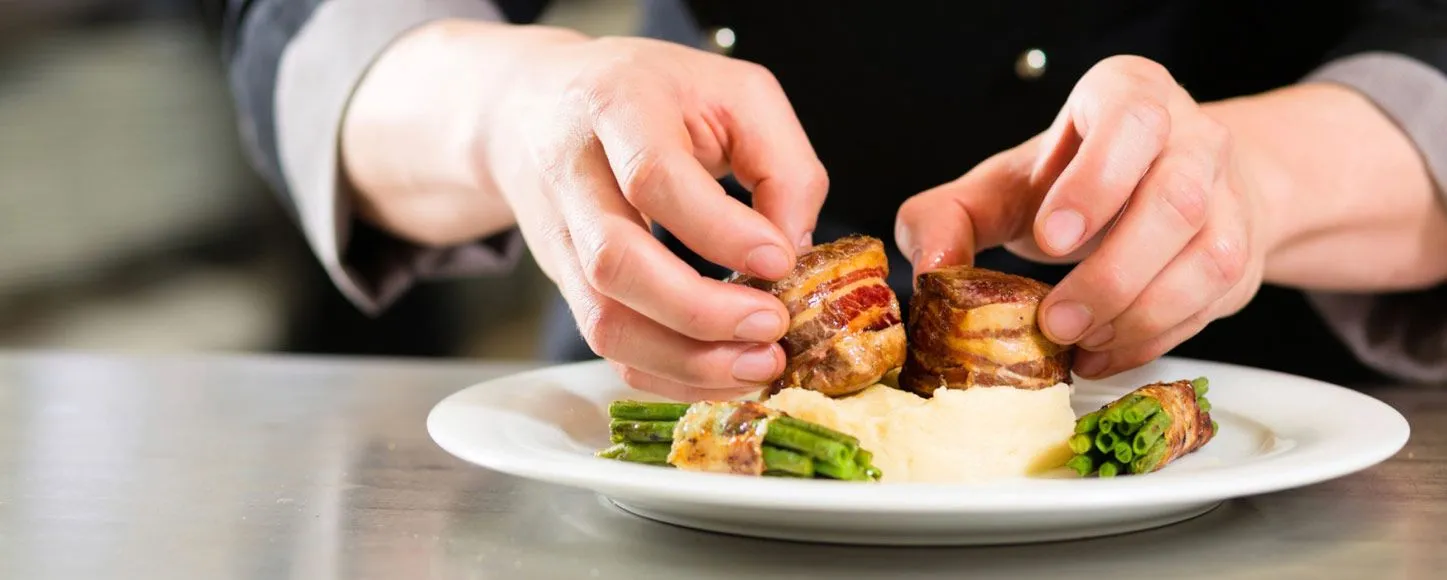 Personal Chef preparing food